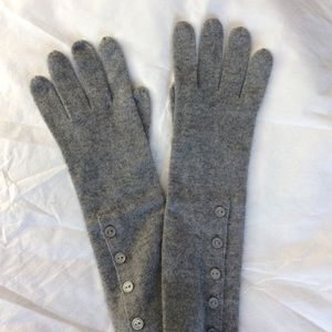 Garnet Hill Long Cashmere Gloves